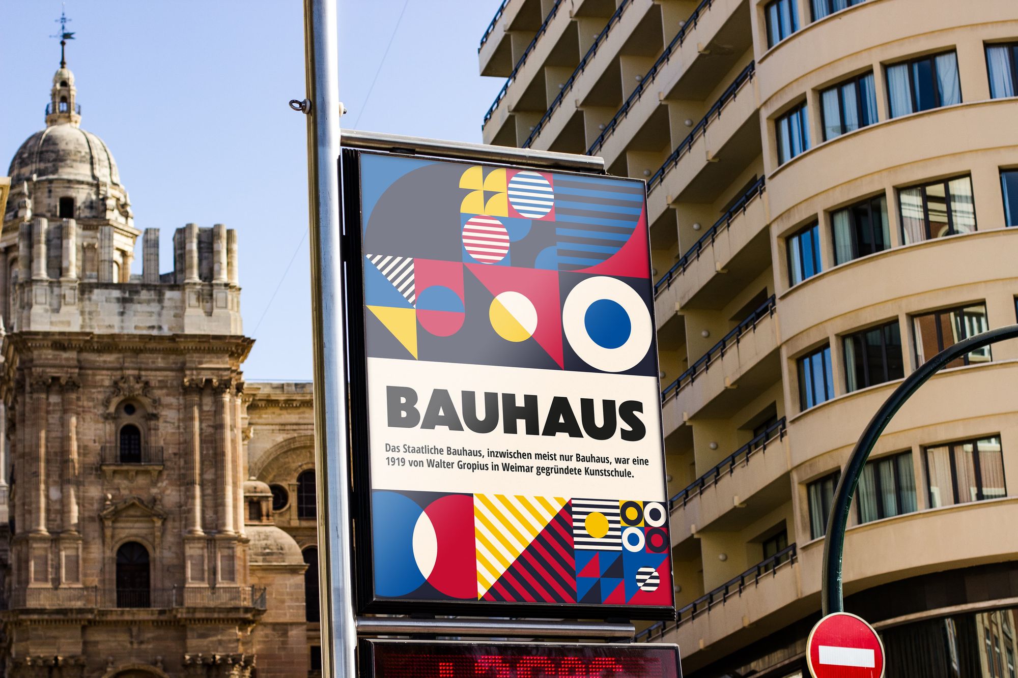 Mockup de l'affiche